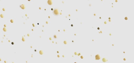 Beautiful abstract background with gold and beige watercolor splashes. Perfect for design projects.