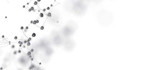 Modern abstract background image of connected dots and lines. Perfect for technology, network, and connection concepts.