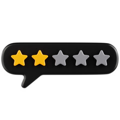 Ratings 3D Ilustration