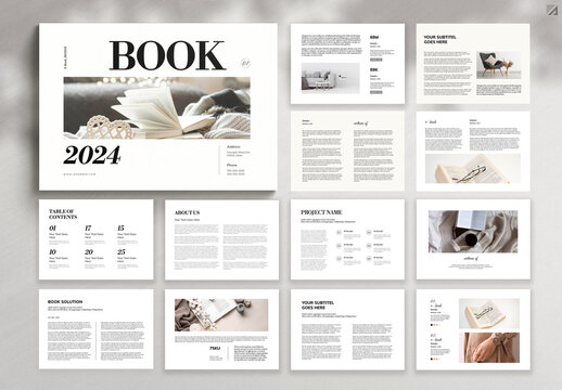 Book Typography Templates