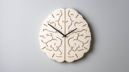 Humana brain as a clock