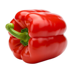 鮮やか赤色 パプリカ 完熟 光沢感 スタジオ撮影