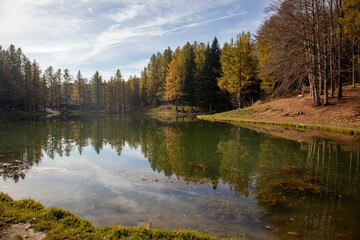 Lago della Ninfa, Monte Cimone, comune di Sestola, provincia di Modena, Emilia Romagna