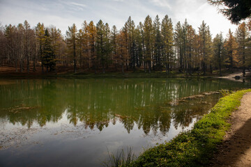 Lago della Ninfa, Monte Cimone, comune di Sestola, provincia di Modena, Emilia Romagna
