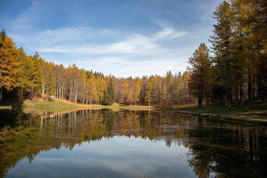 Lago della Ninfa, Monte Cimone, comune di Sestola, provincia di Modena, Emilia Romagna