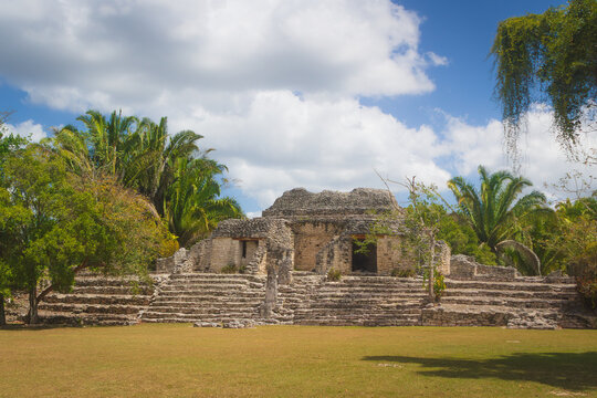 In the ruins of ancient Kohunlich