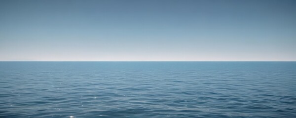 Obraz premium Abstract light blue gradient, mimicking a calm ocean's surface, serene and tranquil , soothing, backdrop, light