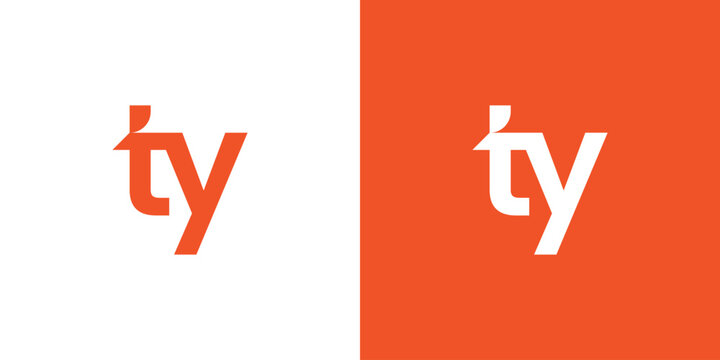Letter TY Logo Design