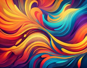 abstract colors background ai generate