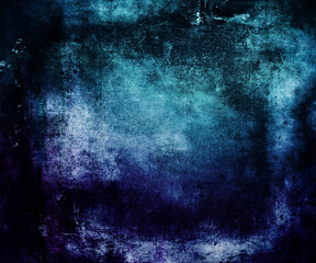 Blue abstract grunge background, watercolor trendy texture perfect for your design