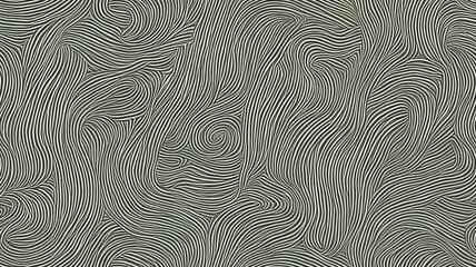 Obraz premium Abstract Swirls in Taupe: An elegant and sophisticated abstract design featuring swirling lines in shades of taupe and beige. The seamless pattern creates a calming and luxurious visual texture. 