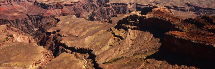 Hazy Day At The Grand Canyon Arizona