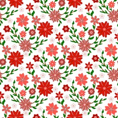 Obraz premium seamless floral background