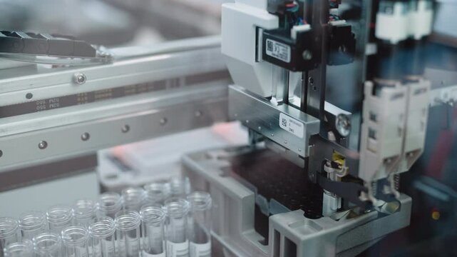 Automation in a clinical laboratory with a pipetting robot. Concept robotics in laboratory processes and development of next-generation DNA diagnostics