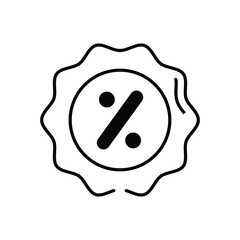 Discount  icon vector stock illustration