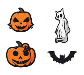 Set Halloween Icons