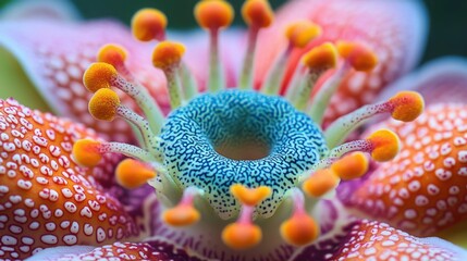  Floral Majesty: A Macro Perspective of Passion Flower
