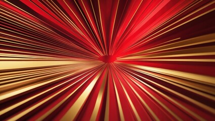 Fototapeta premium Design Background Abstract Red with Gold Lines with Elements