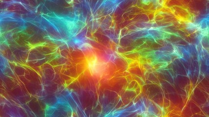 Celestial Spectrum: Explore a vibrant tapestry of cosmic energy, where swirling hues of color intertwine to create a mesmerizing spectacle, evoking the mysteries of the universe.