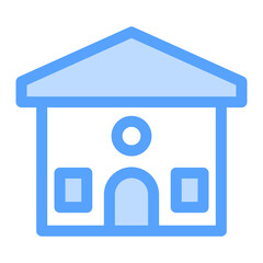 sweet home icon blue