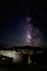 Night in the mountains | Milky Way from Hanle, Ladakh | Stars