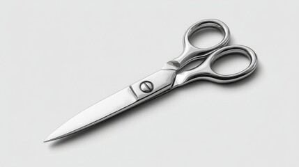 Obraz premium Pair of scissors on a table representing the concept of cutting clutter to focus on what matters most