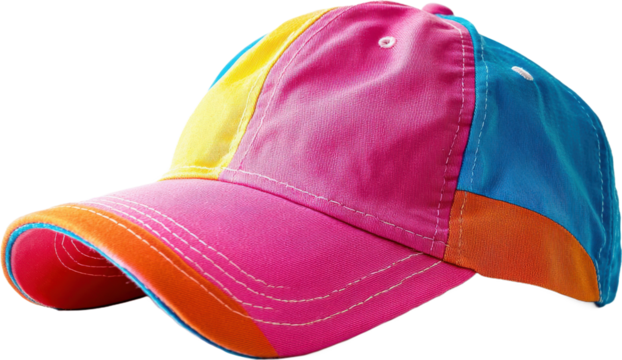 Colorful Multi-Color Baseball Cap