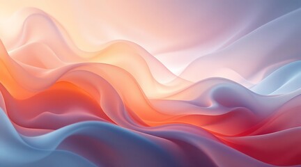 Fototapeta premium Dynamic Abstract Wave Background