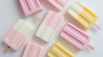 Pastel Popsicles: A Summer Delight