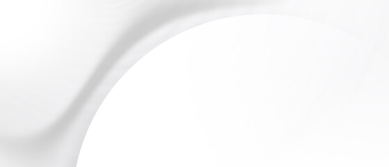 White gradient abstract curve pattern on gray background