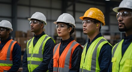 Equipo de ingenieros de calidad completa para el mantenimiento y la capacitación de trabajadores de fábricas industriales, talleres de almacén para operadores de fábricas, producción de equipos de ing