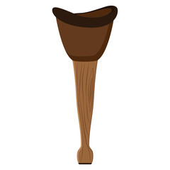 pirates leg, pirate peg leg vector.