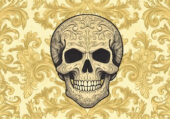 Fototapeta premium Ornate Mortality