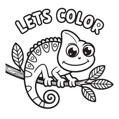 A Cute Cartoon Style Seahorse With Large Expressive Tail