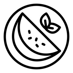 Obraz premium Omelette icon. Vector line icon