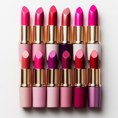 Obraz premium set of lipsticks