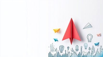Creative Paper Airplanes and Ideas for Innovation and Growth