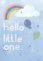 Boy Card greeting card celebration illustration