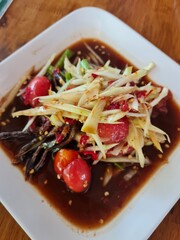 Som Tum A vibrant and authentic Thai papaya salad