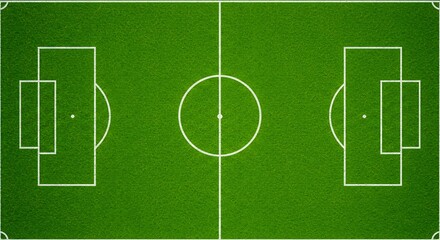 Fototapeta premium Green Field Geometry