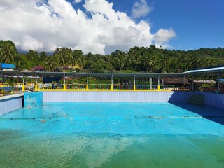 swimming pool in the resort