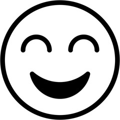 Vector Icon Happy, Happiness, Smiley, Emoji, Smileys, Emoticons