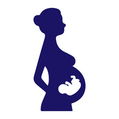 PREGNANT MOTHER ICON