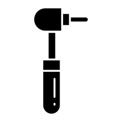 Dental Drill glyph icon
