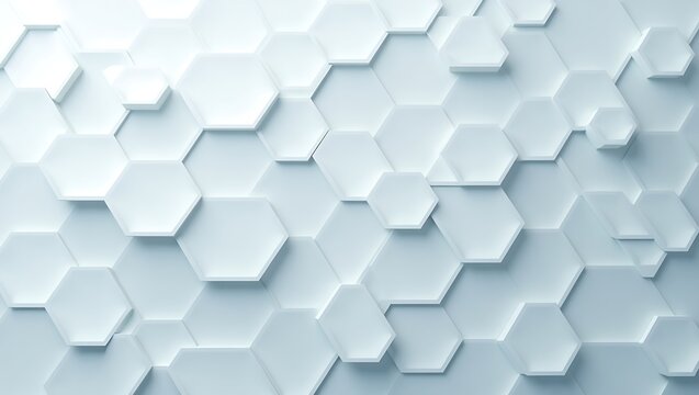 "HexaGrid: Geometric Precision Pattern"