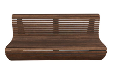 wooden chair isolated on transparent background