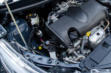 Automobile engines, machinery used in traffic