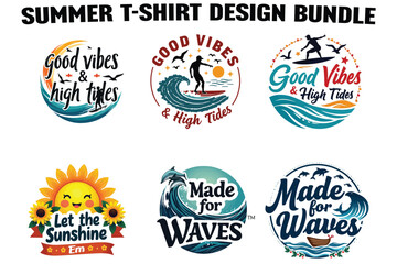 Summer Vibes T-Shirt Bundle