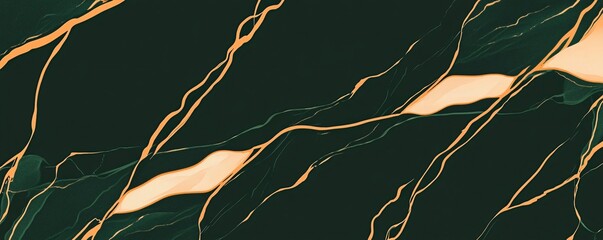 Deep Olive Background Wallpaper with Neon Cream Light