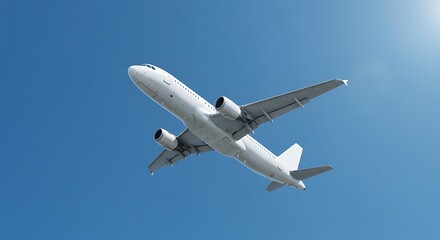 Fototapeta premium Airplane in the sky